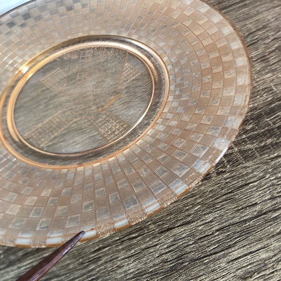 Vtg Hazel Atlas Windmill Marigold Plate - Picture 10 of 10